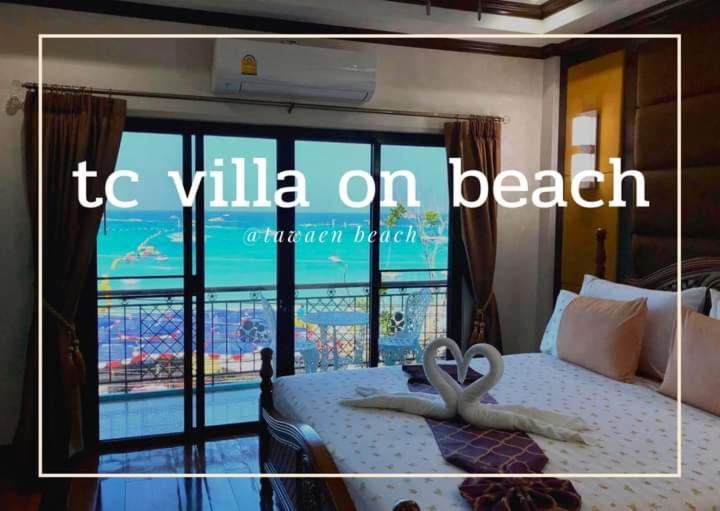 TC villa on beach Koh Larn Exteriör bild